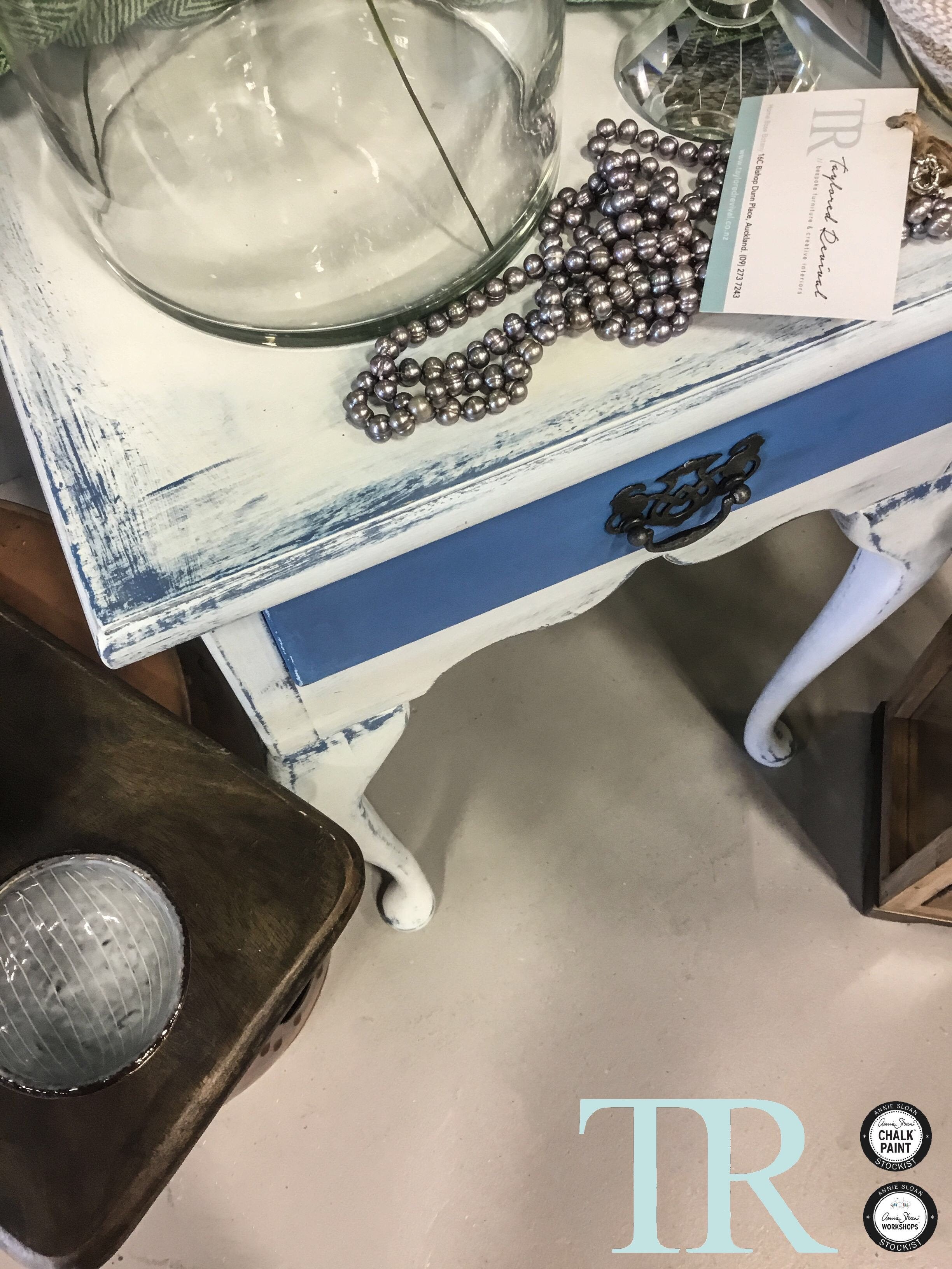 Not For Sale - Alina: Queen Anne style mahogany bedside table
