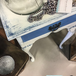 Not For Sale - Alina: Queen Anne style mahogany bedside table