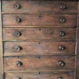 Not For Sale - Giselle: Large Scotch Chest of drawers circa 1860-1900