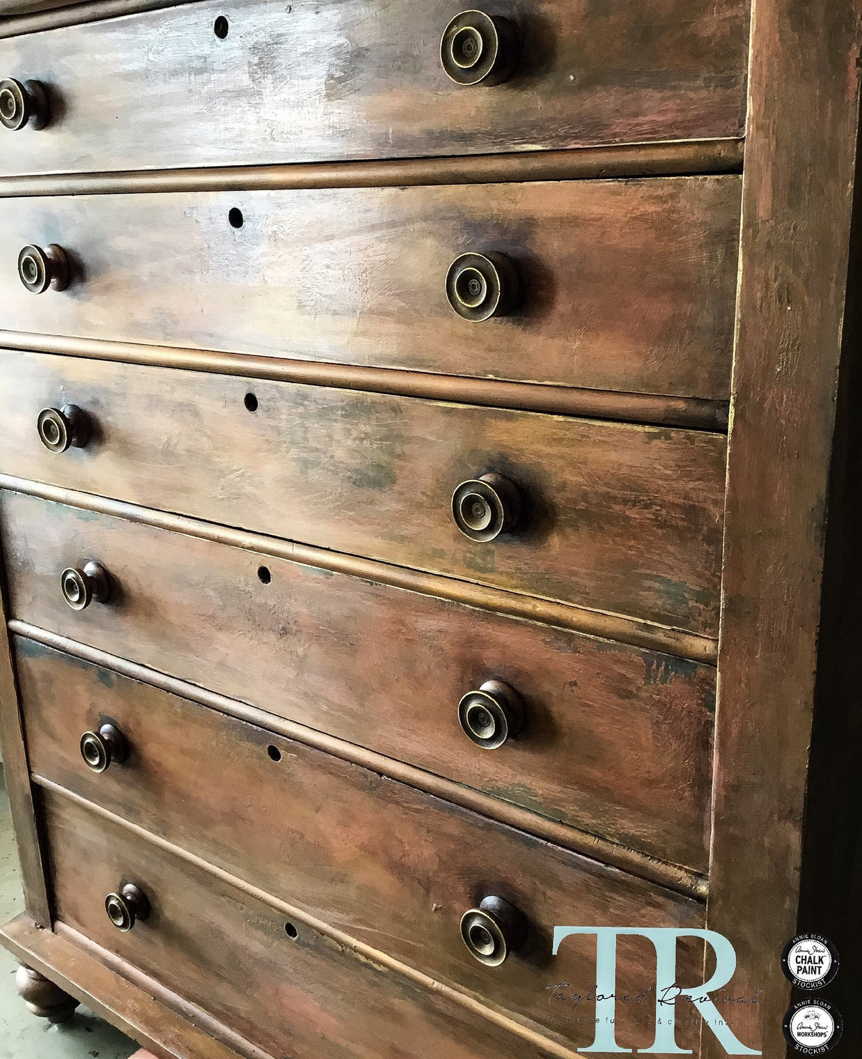 Not For Sale - Giselle: Large Scotch Chest of drawers circa 1860-1900