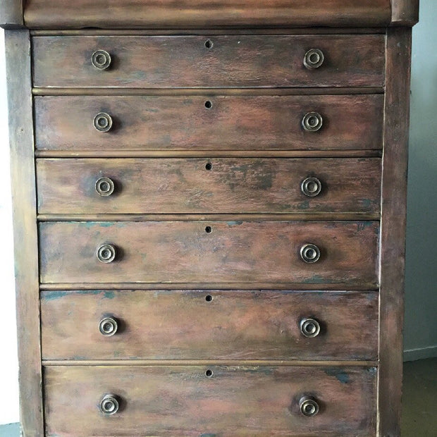 Not For Sale - Giselle: Large Scotch Chest of drawers circa 1860-1900