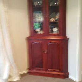 Not For Sale - Commissioned display cabinet in blended Greek Blue Chalk Paint™