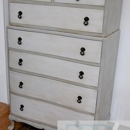 Not For Sale - Laura: Queen Anne bow front drawers