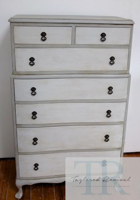 Not For Sale - Laura: Queen Anne bow front drawers