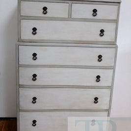 Not For Sale - Laura: Queen Anne bow front drawers