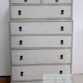 Not For Sale - Laura: Queen Anne bow front drawers