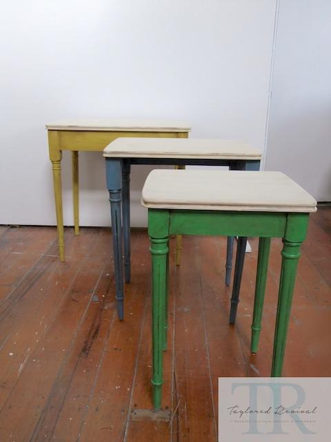 Commissioned nest tables