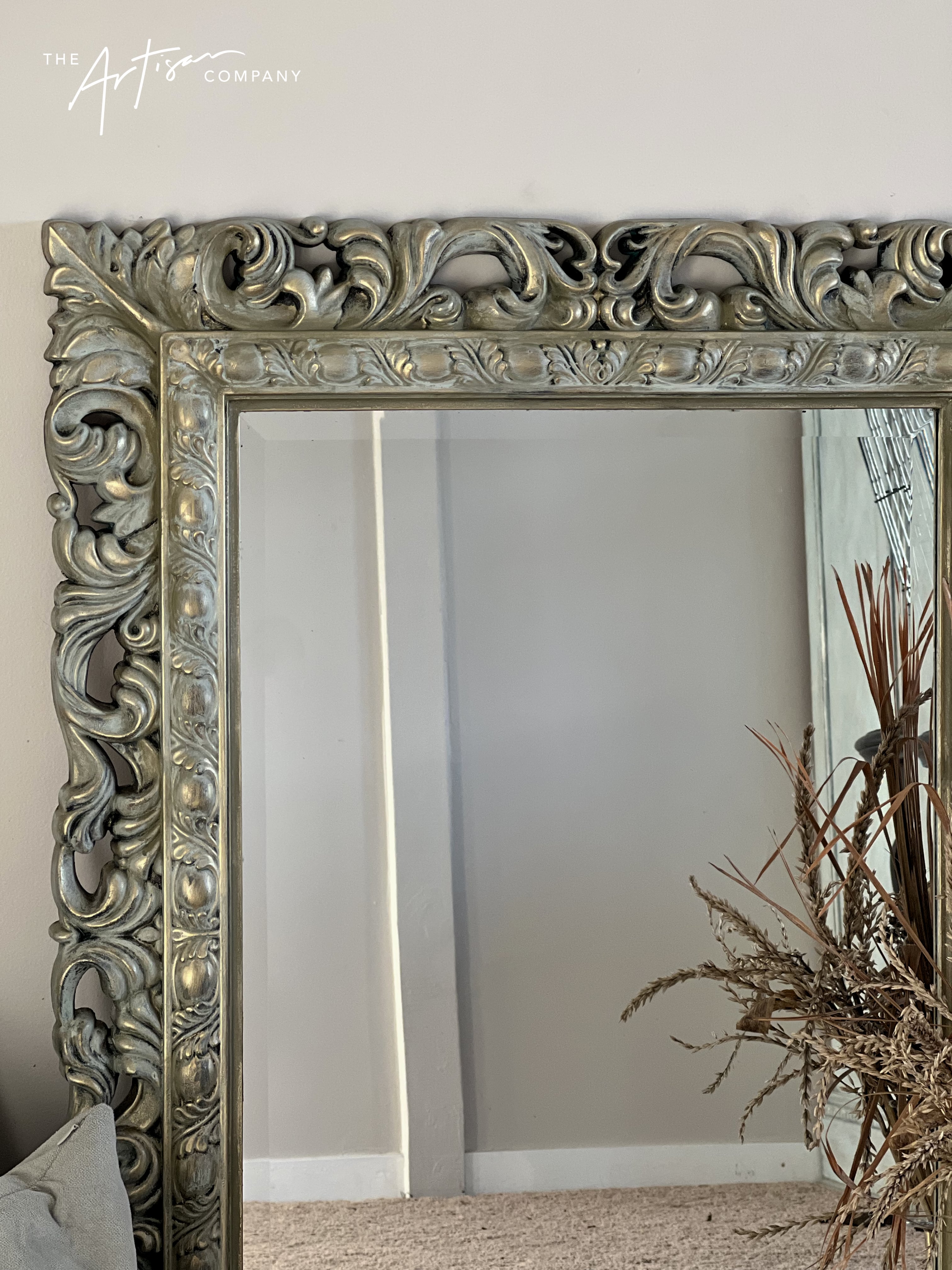 Not For Sale - Mirror using the Artisan Colour Smudge technique