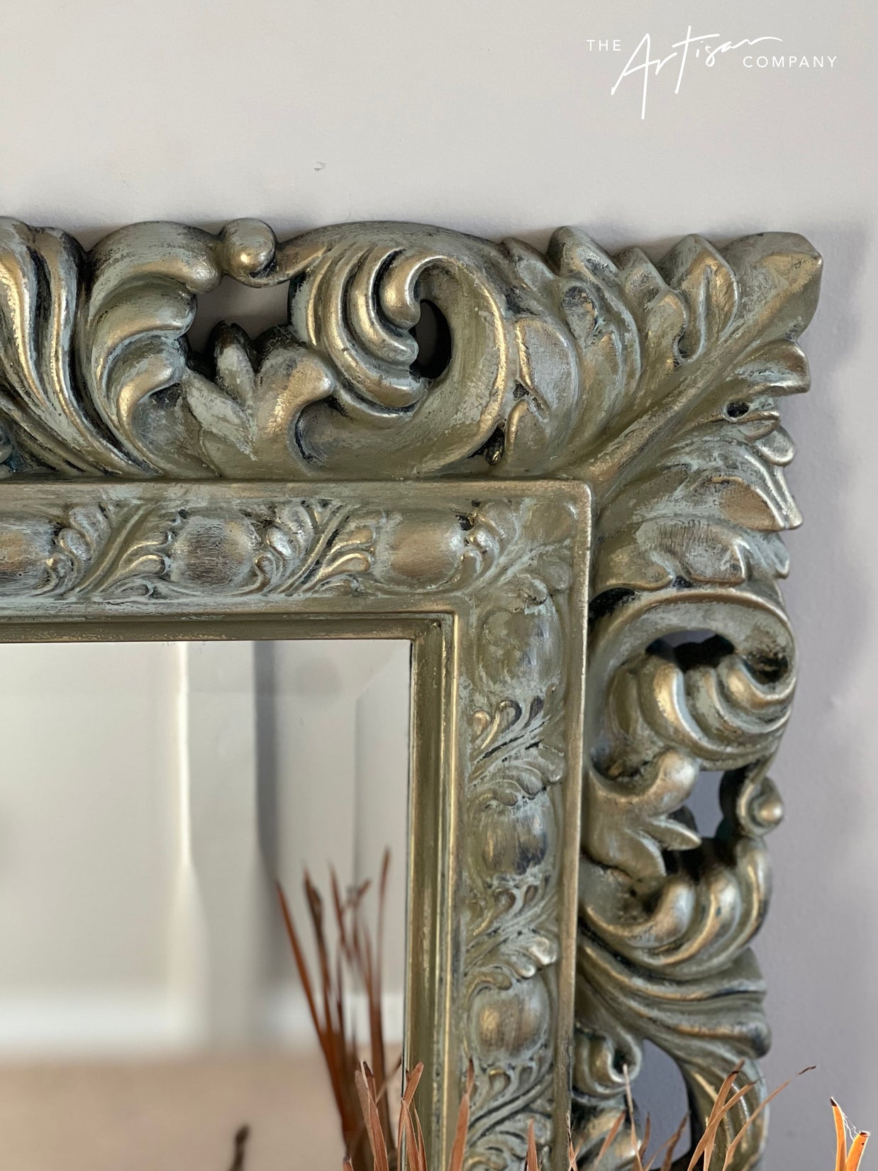 Not For Sale - Mirror using the Artisan Colour Smudge technique