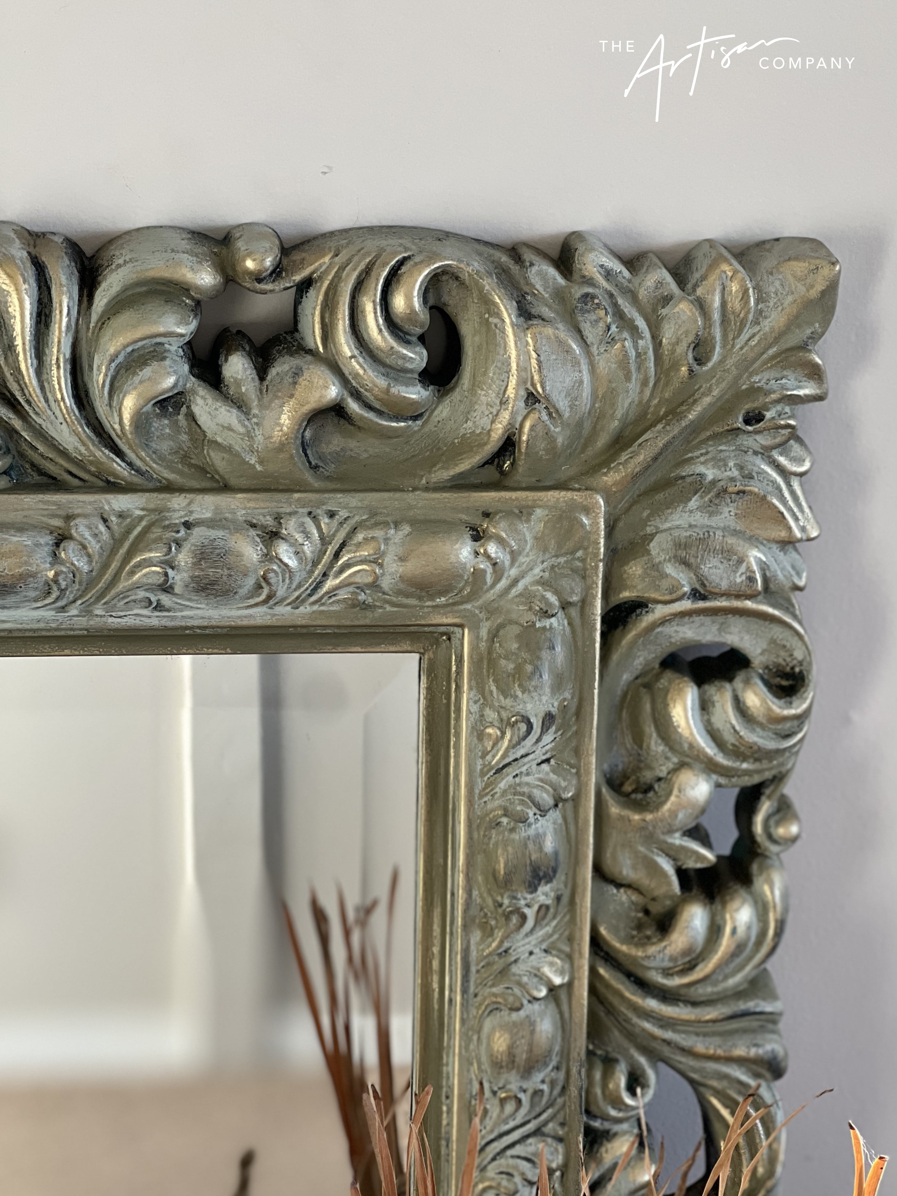 Not For Sale - Mirror using the Artisan Colour Smudge technique
