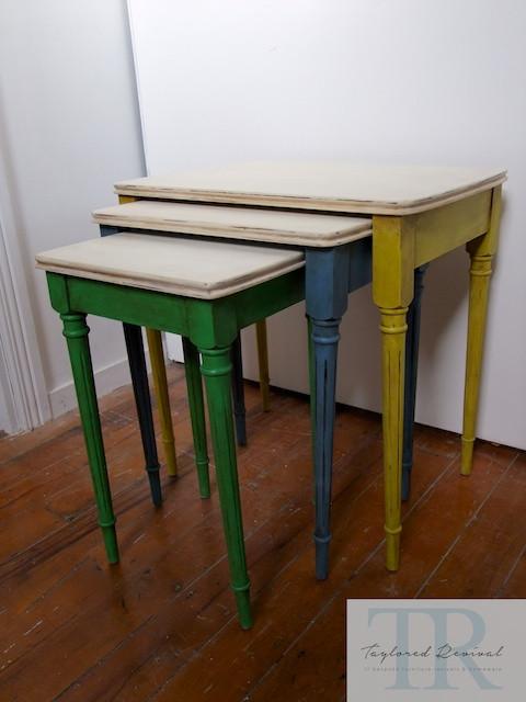 Commissioned nest tables