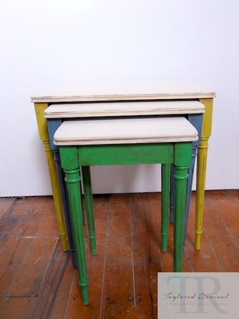 Commissioned nest tables