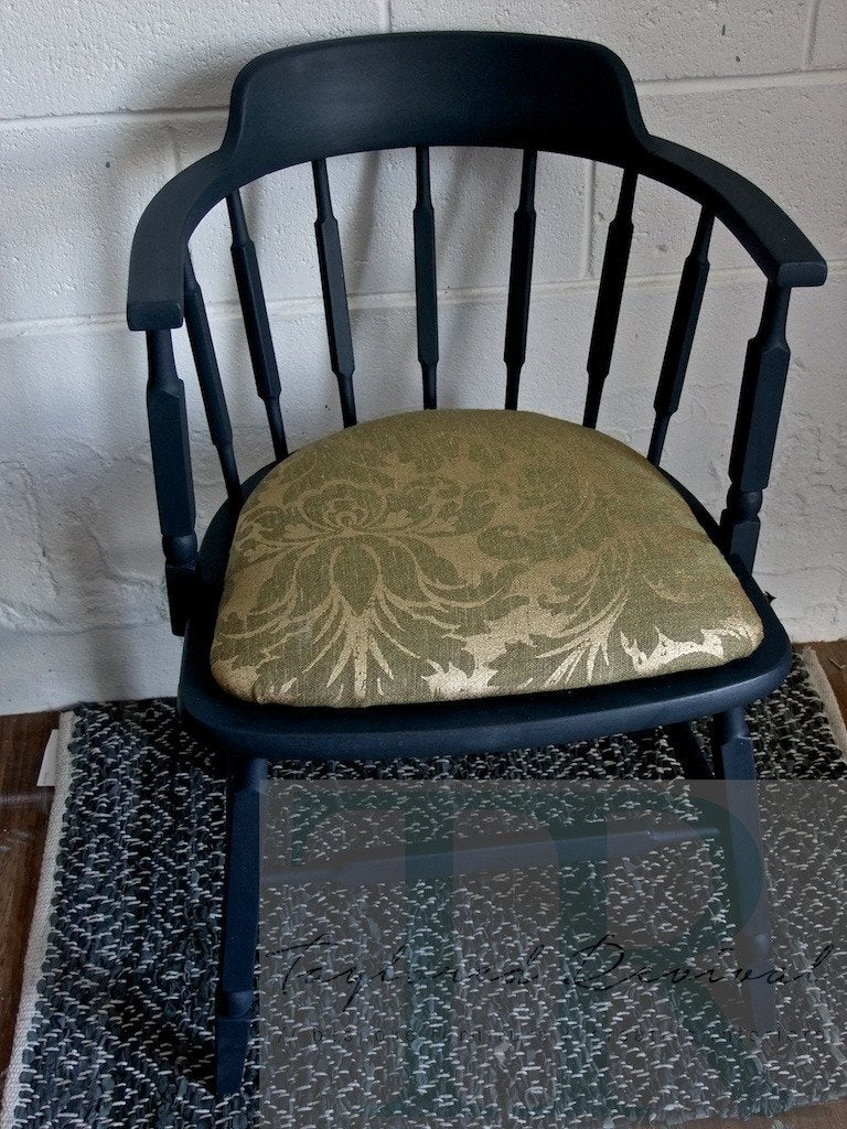 Not For Sale - Theresa: Blue Chair : TR collection #1 one dark midcentury evening