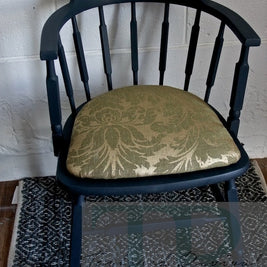 Not For Sale - Theresa: Blue Chair : TR collection #1 one dark midcentury evening