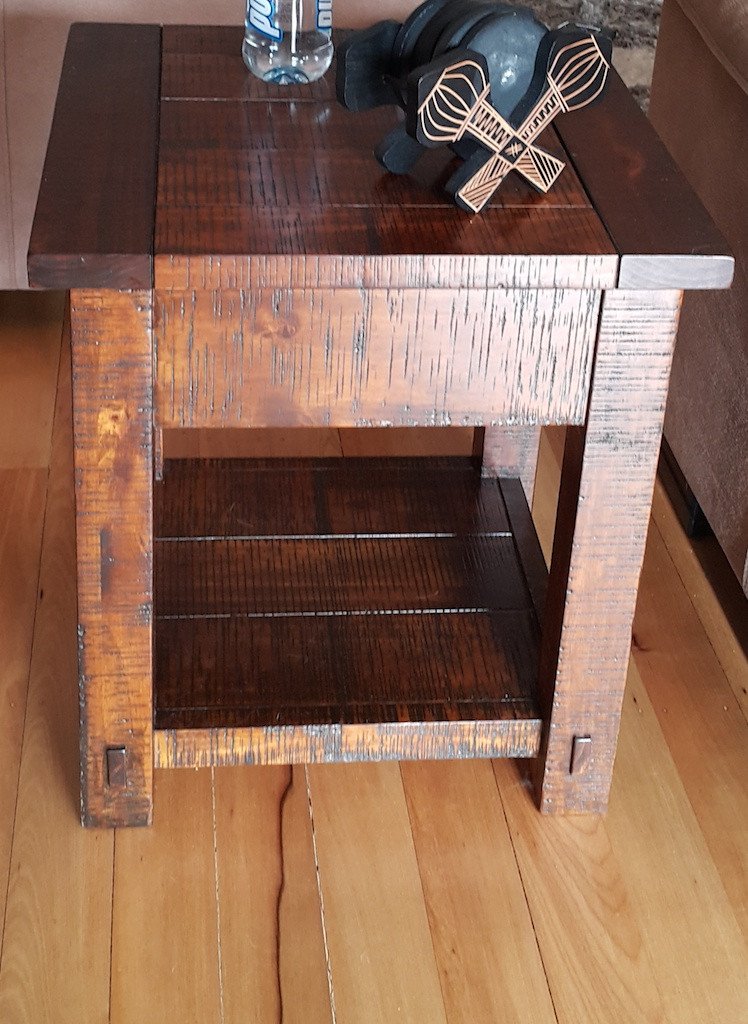 Not For Sale - Commissioned Side table and entertainment unit in a French Linen blend