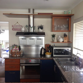 Not For Sale - Commissioned: Hand painted kitchen
