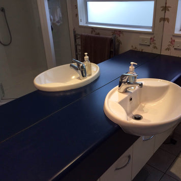 Not For Sale - Commissioned bathroom benches