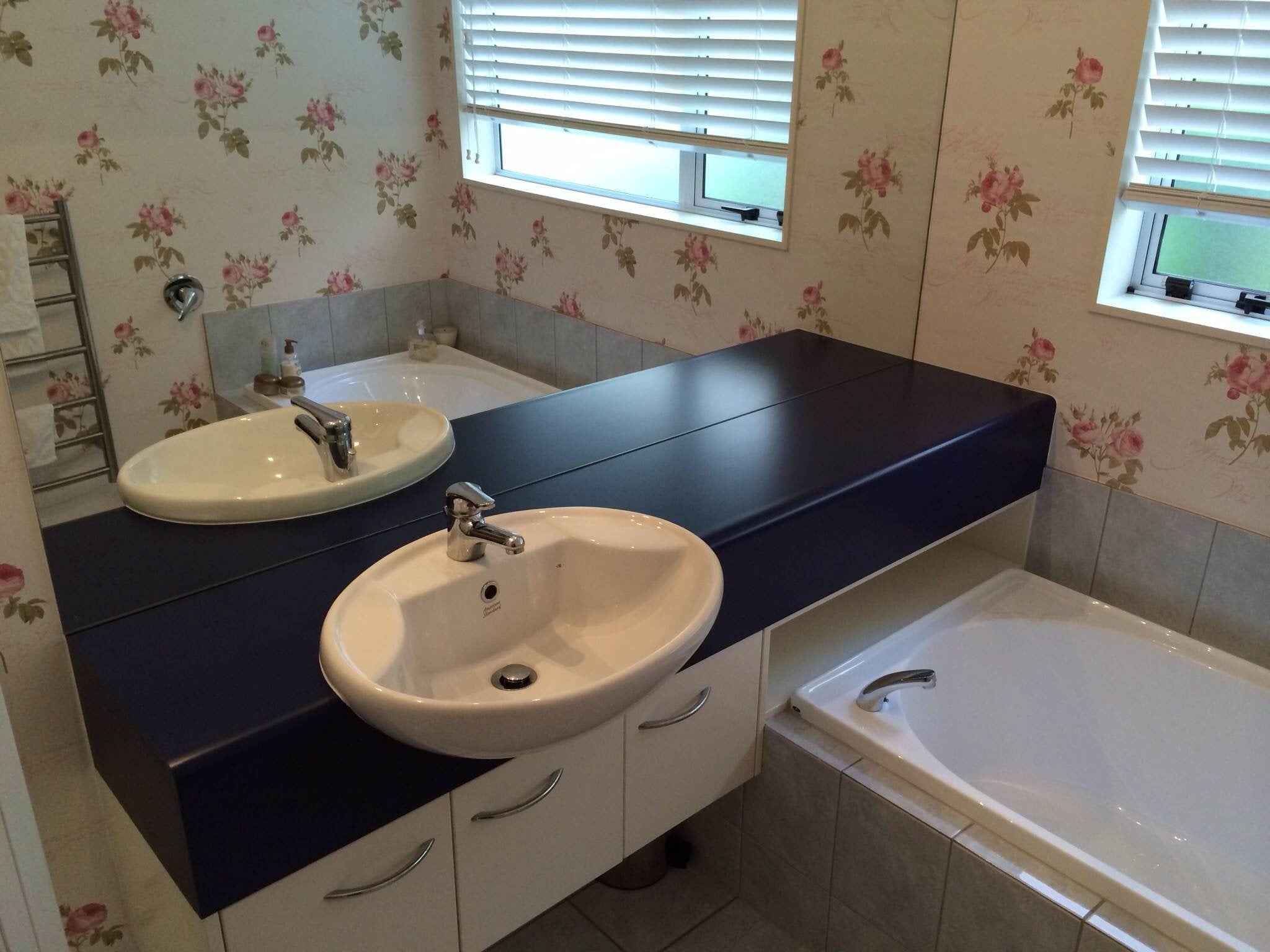 Not For Sale - Commissioned bathroom benches