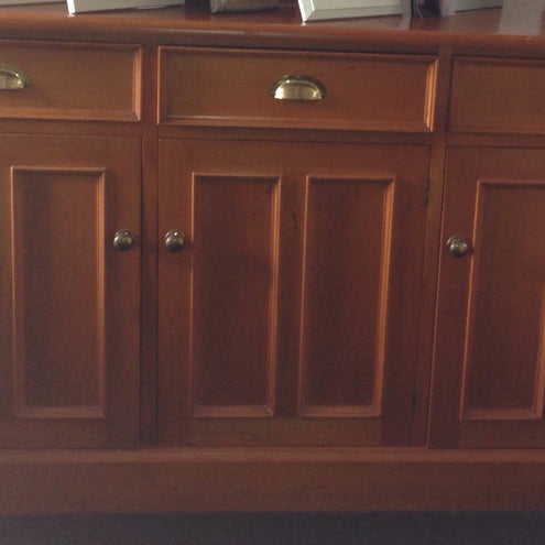 Commissioned Sideboard, TV Unit & mirror