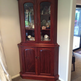 Not For Sale - Commissioned display cabinet in blended Greek Blue Chalk Paint™