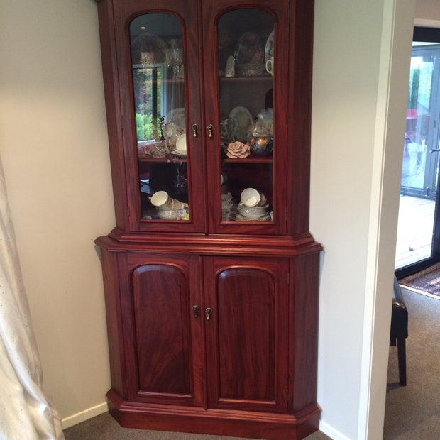 Not For Sale - Commissioned display cabinet in blended Greek Blue Chalk Paint™