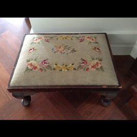 Commissioned foot stool