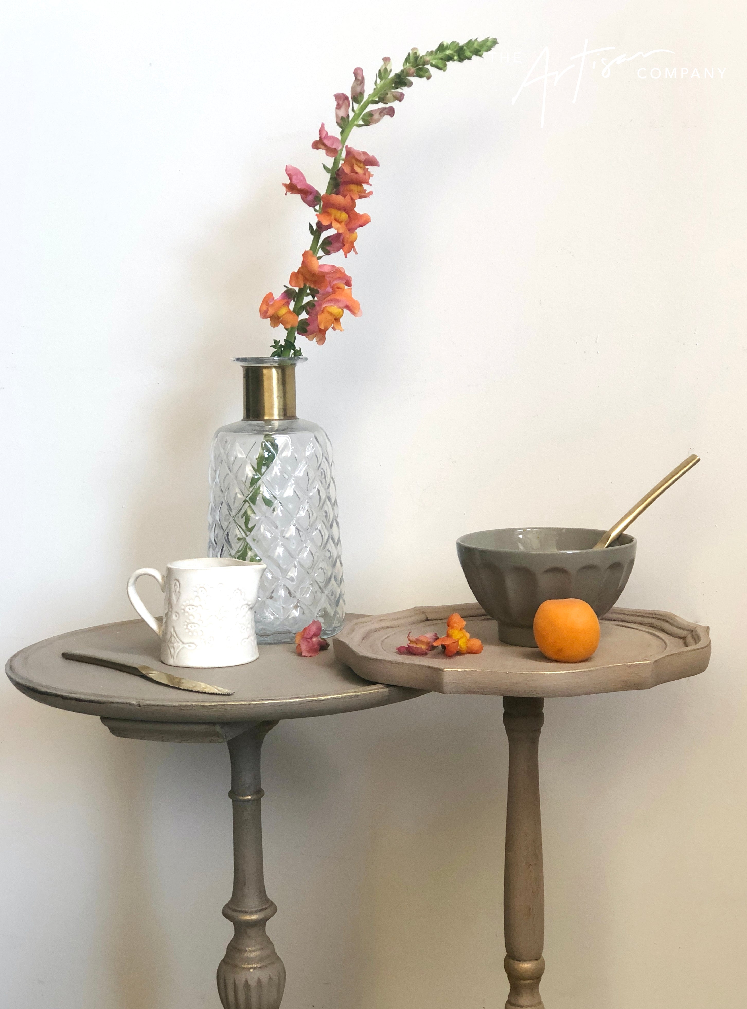 Not For Sale - Vintage wine tables in Potters Clay & Moa
