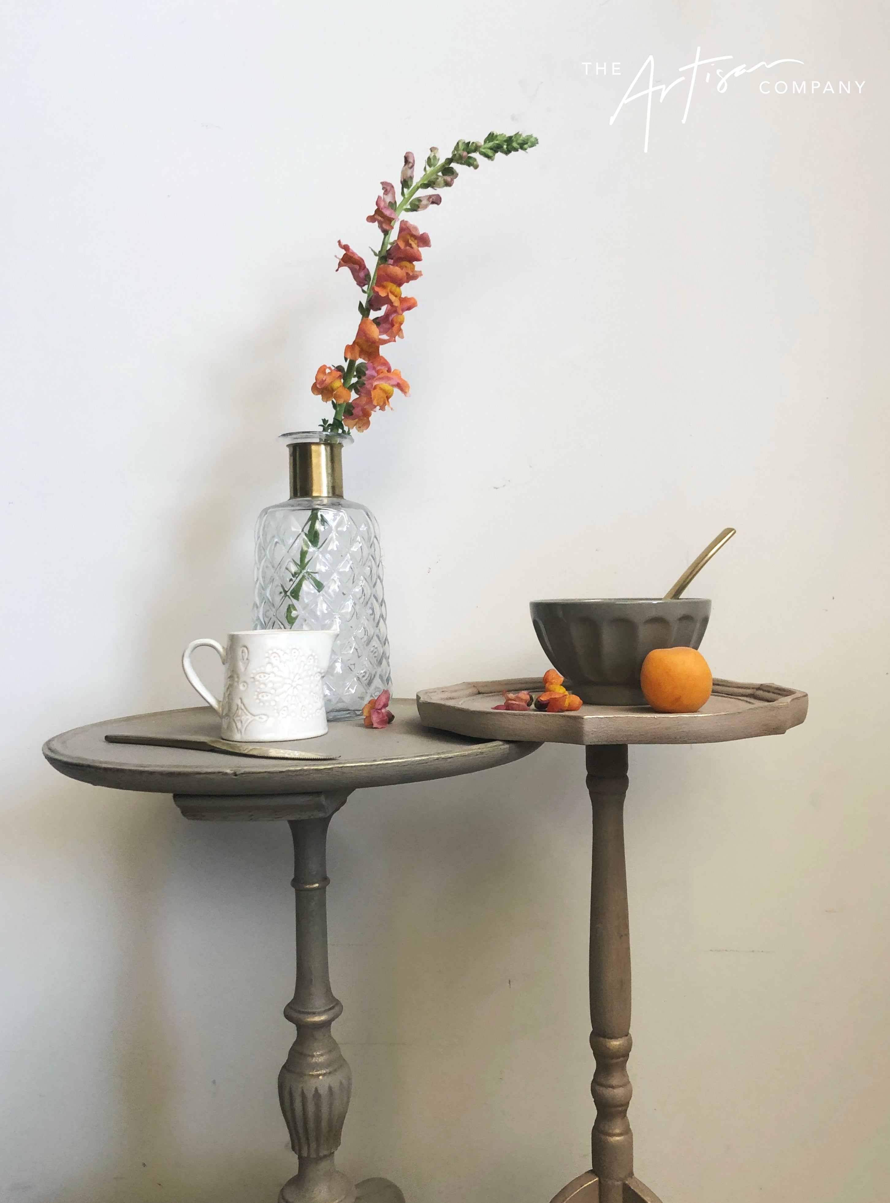Not For Sale - Vintage wine tables in Potters Clay & Moa