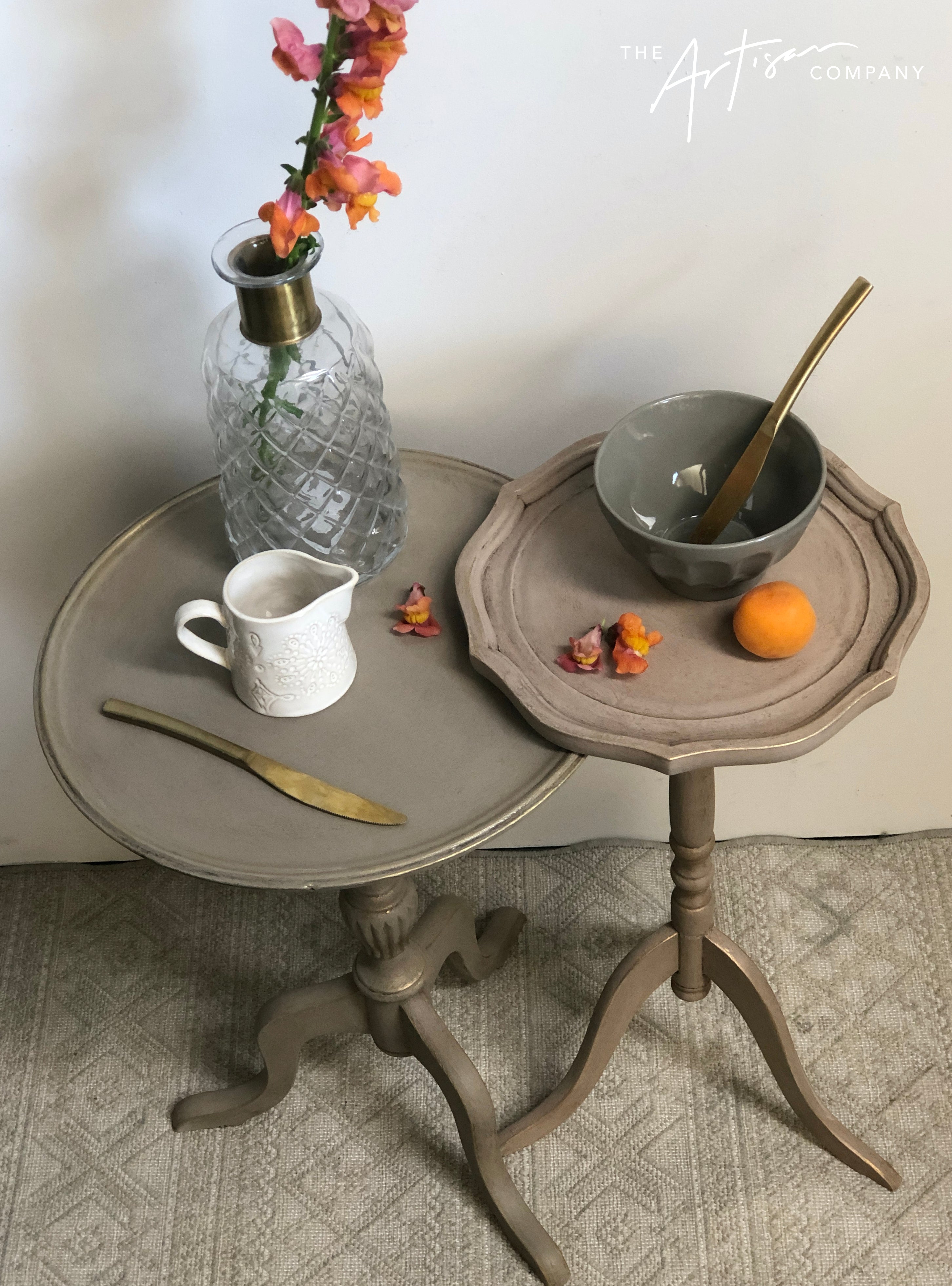 Not For Sale - Vintage wine tables in Potters Clay & Moa