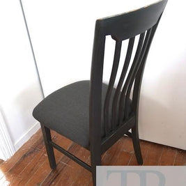 Commissioned dining room suite in antique black