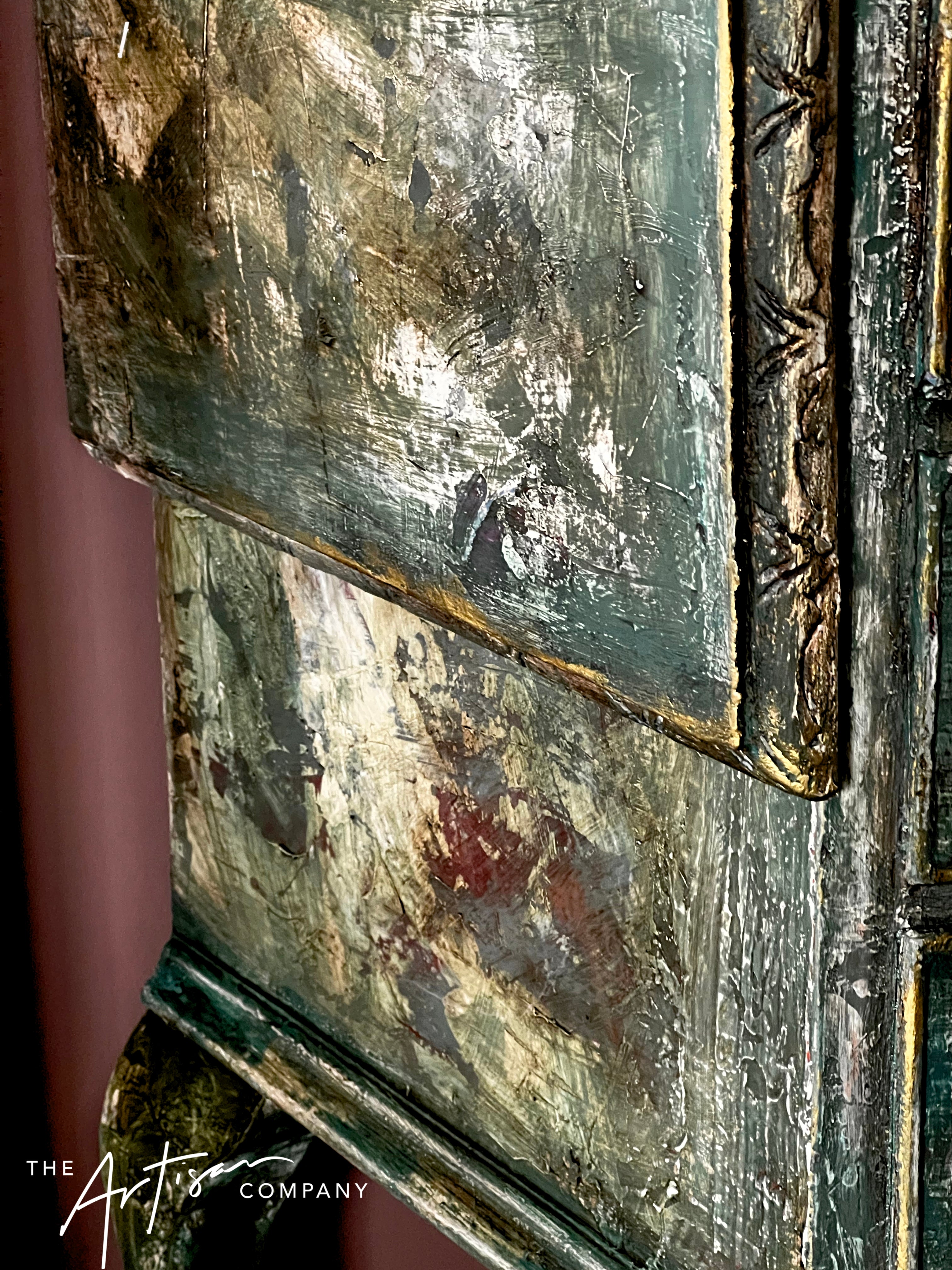 Not For Sale - Rustic Sidetable in Artisan Premium Chalk Paints and waxes