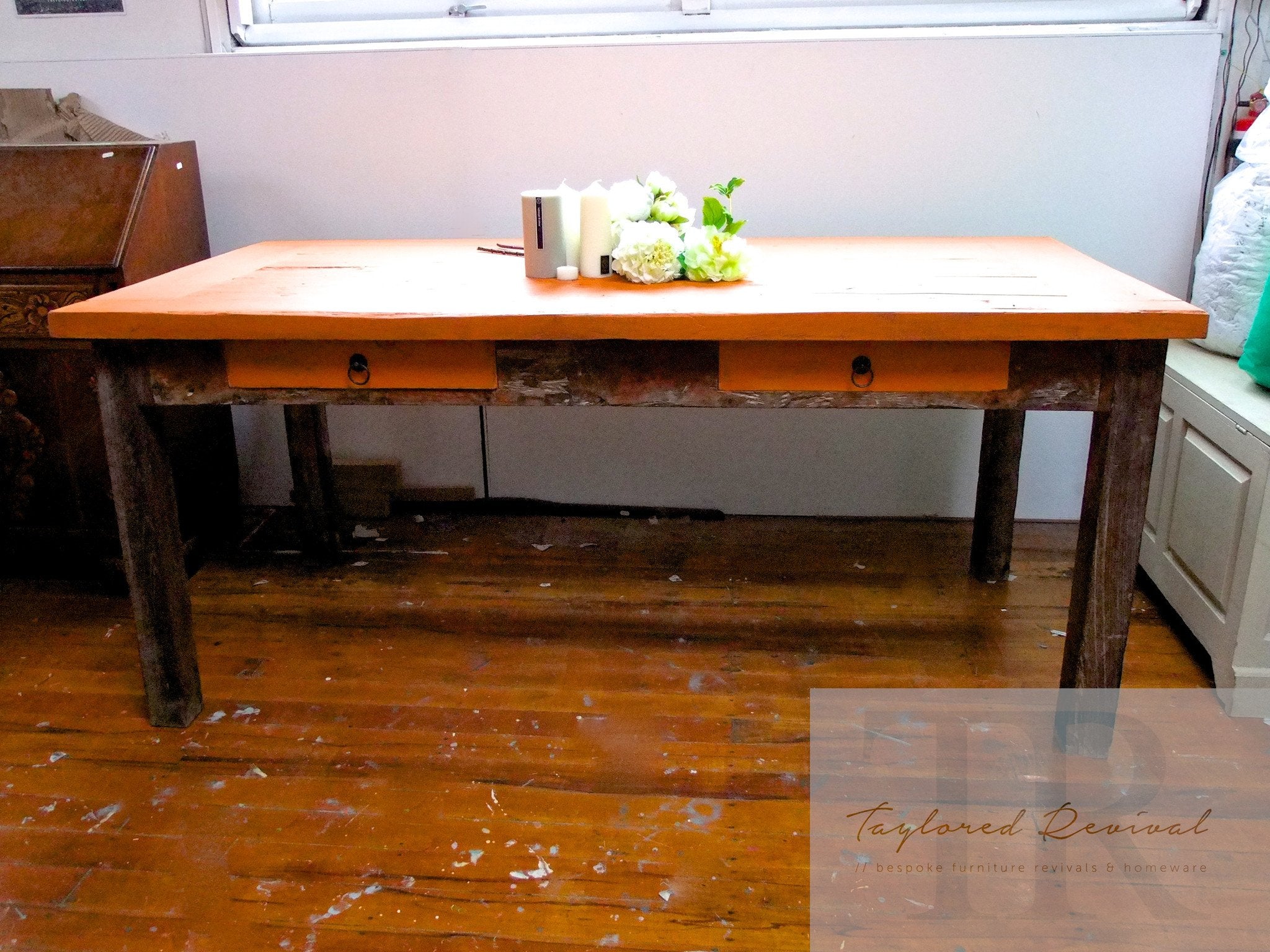 Not For Sale - Commissioned Barcelona Orange Table