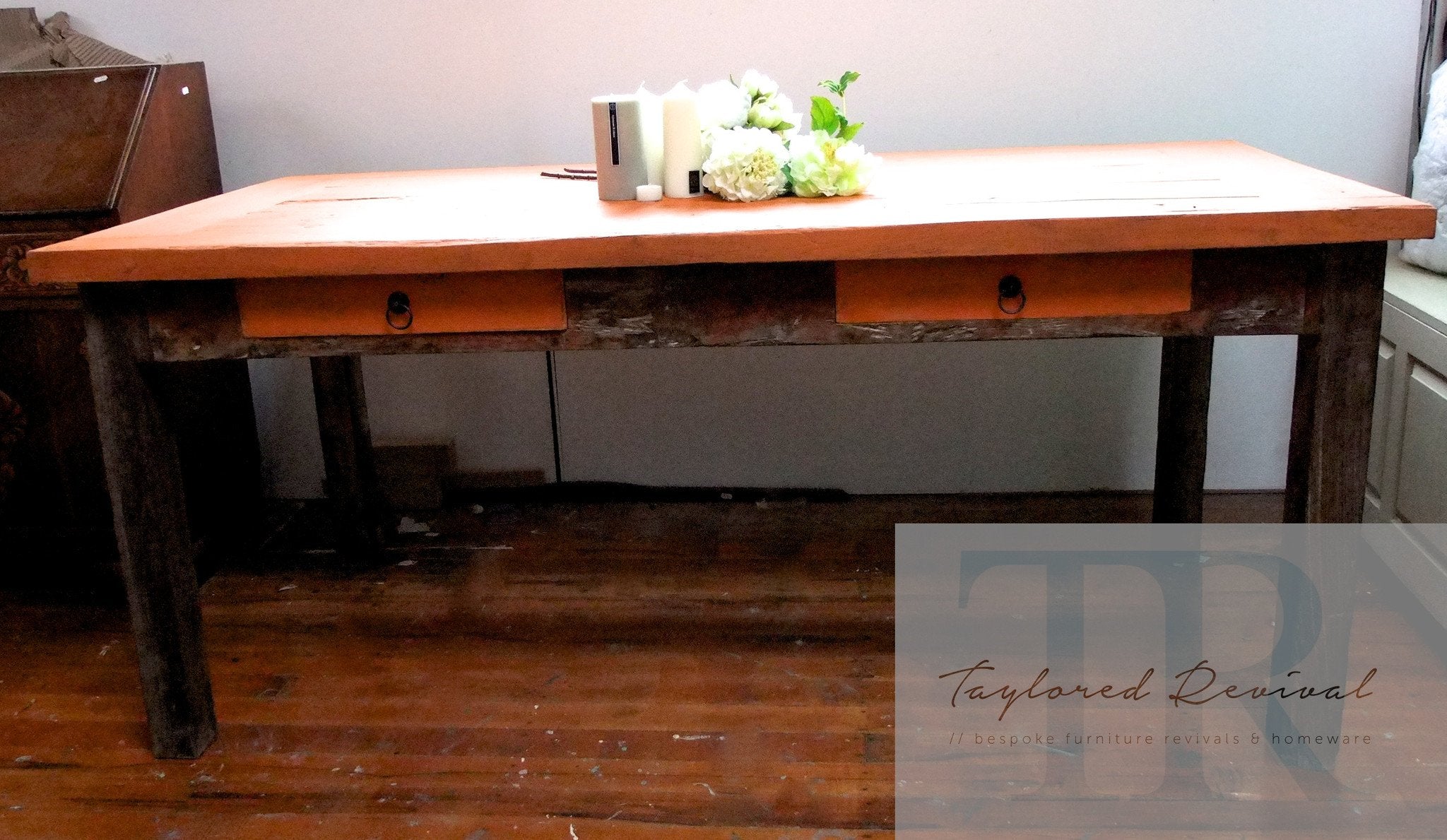 Not For Sale - Commissioned Barcelona Orange Table