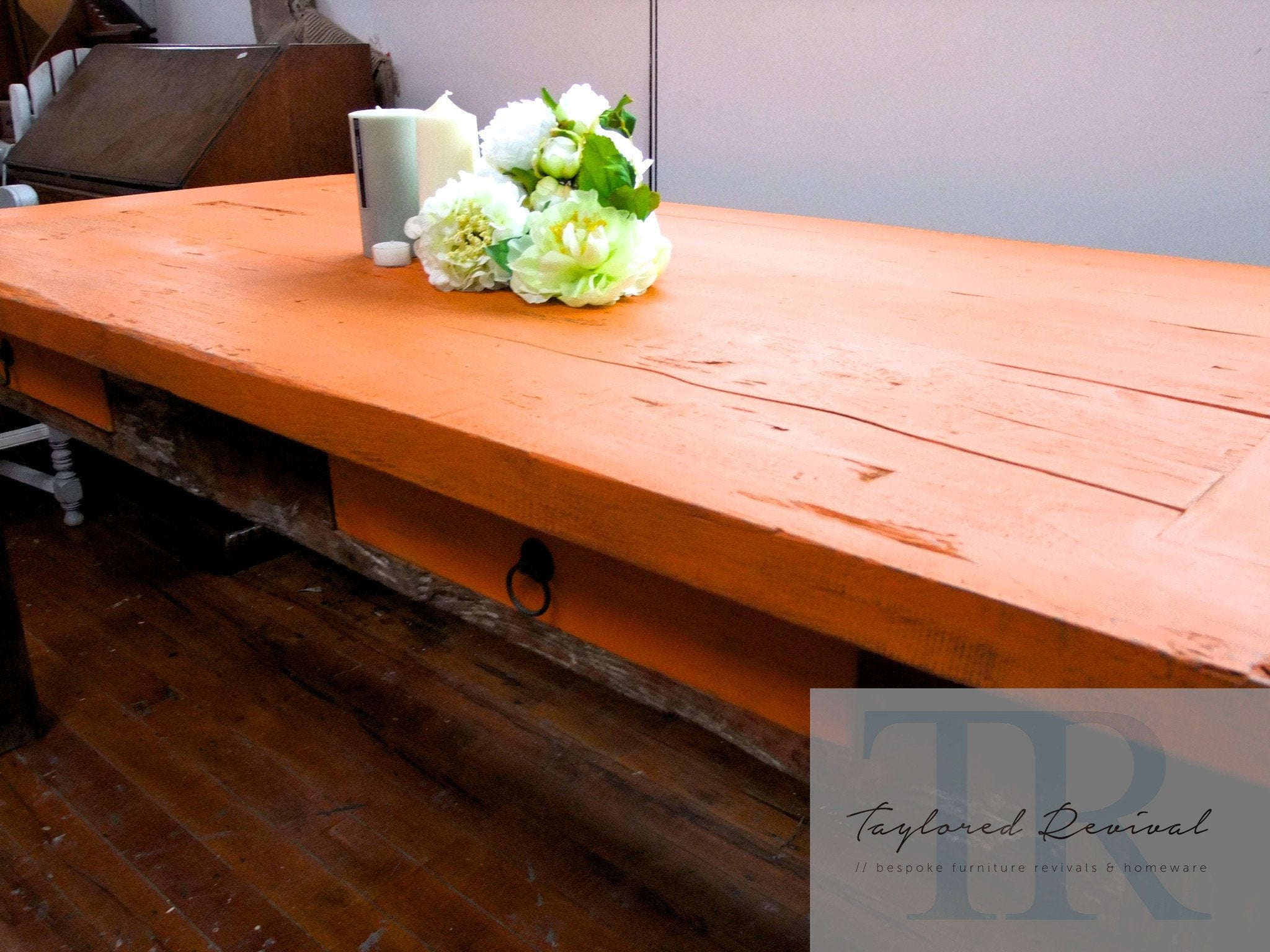 Not For Sale - Commissioned Barcelona Orange Table