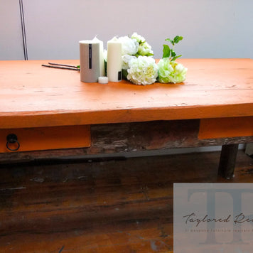 Not For Sale - Commissioned Barcelona Orange Table