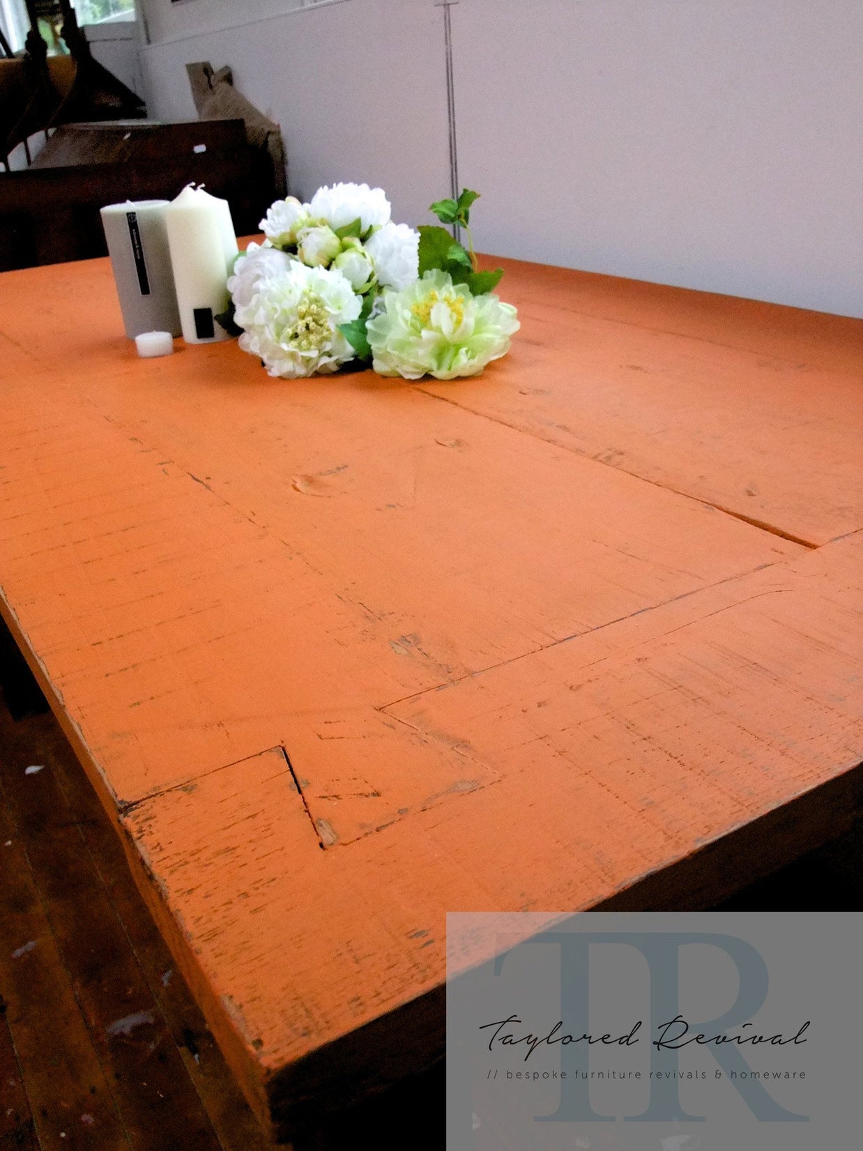Not For Sale - Commissioned Barcelona Orange Table
