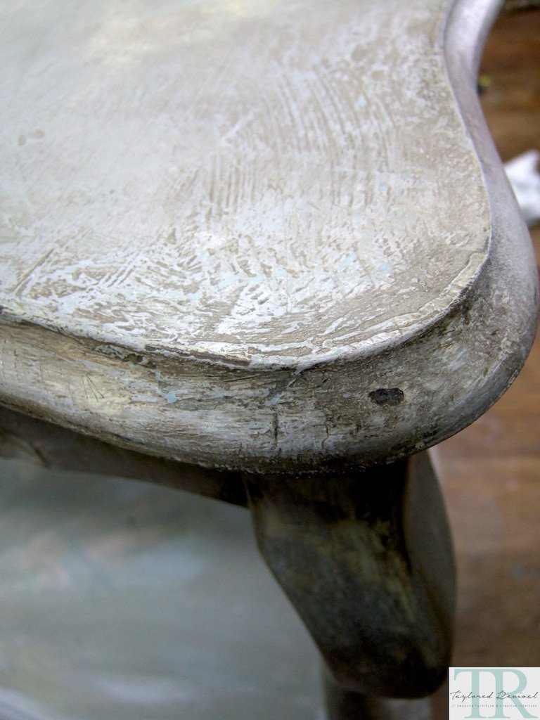 Not For Sale - Bella: Rustic Paris Grey side table