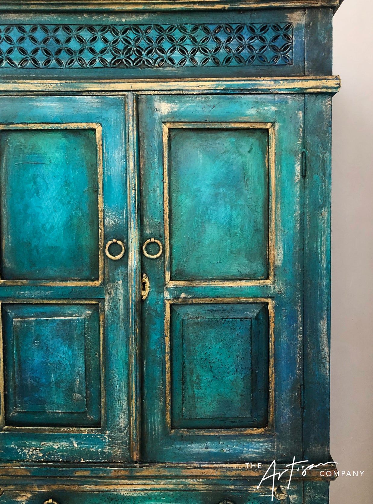 Not For Sale - Artisan textured rustic Cabinet