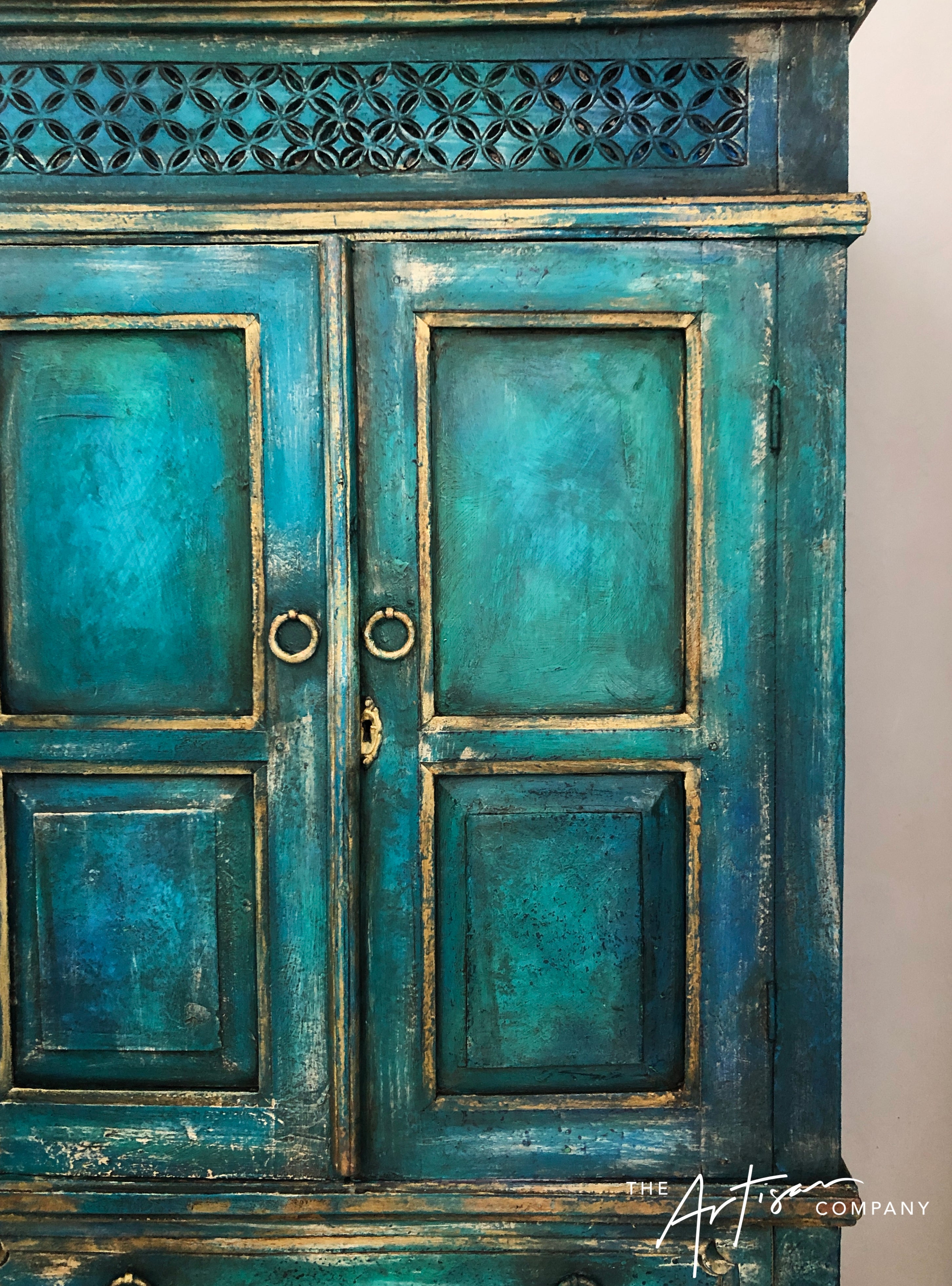 Not For Sale - Artisan textured rustic Cabinet