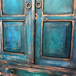 Not For Sale - Artisan textured rustic Cabinet