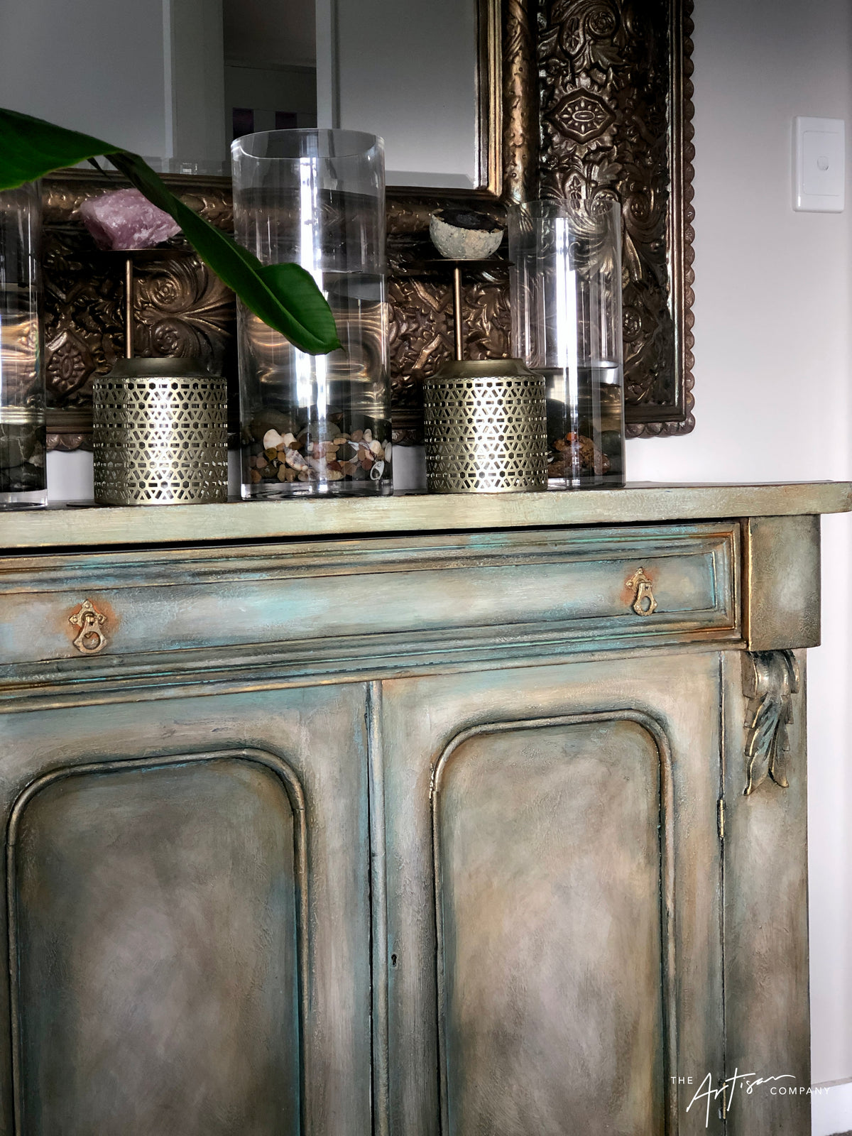 Not For Sale - Textured Rustic and aged Sideboard