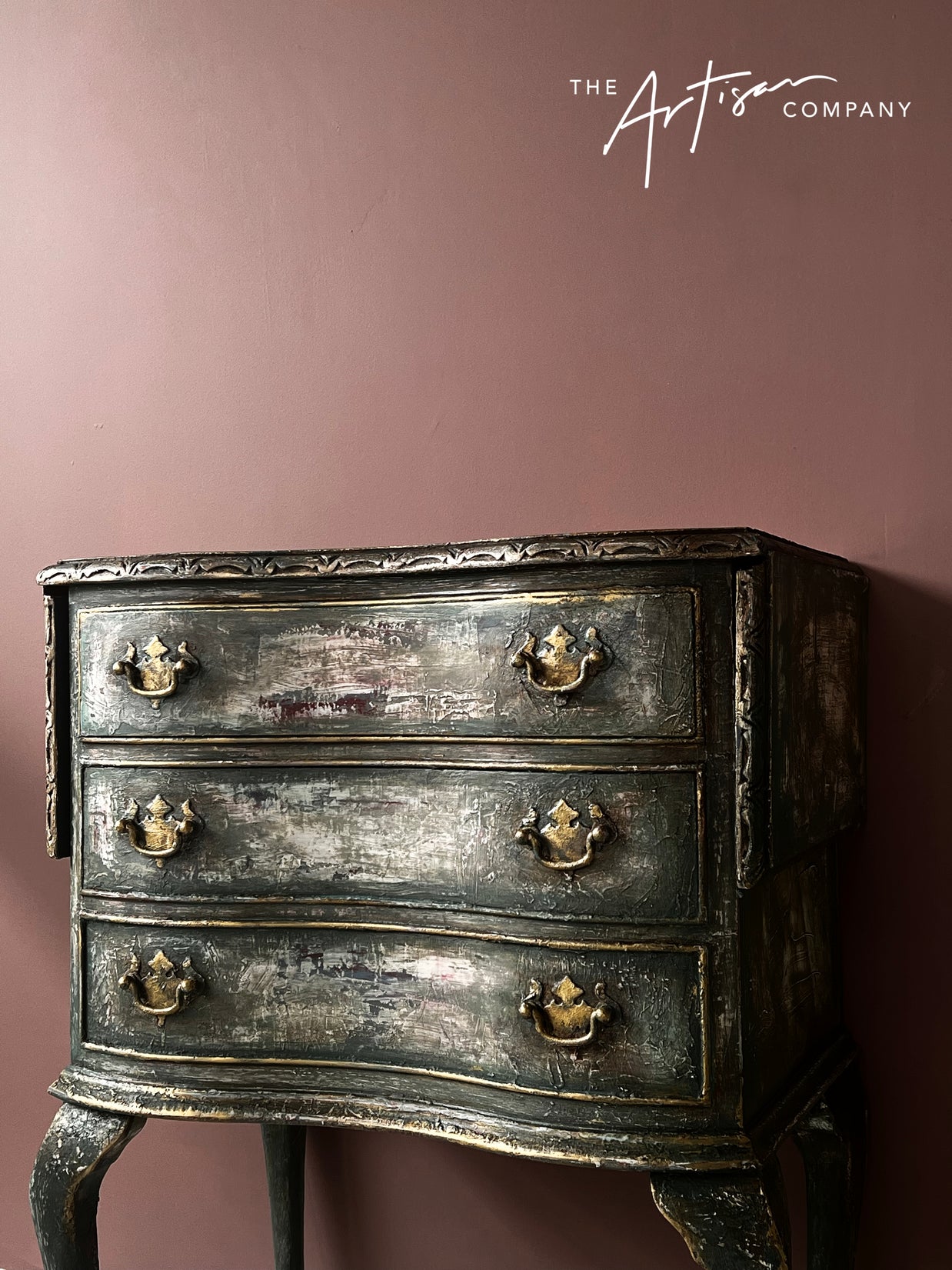 Not For Sale - Rustic Sidetable in Artisan Premium Chalk Paints and waxes