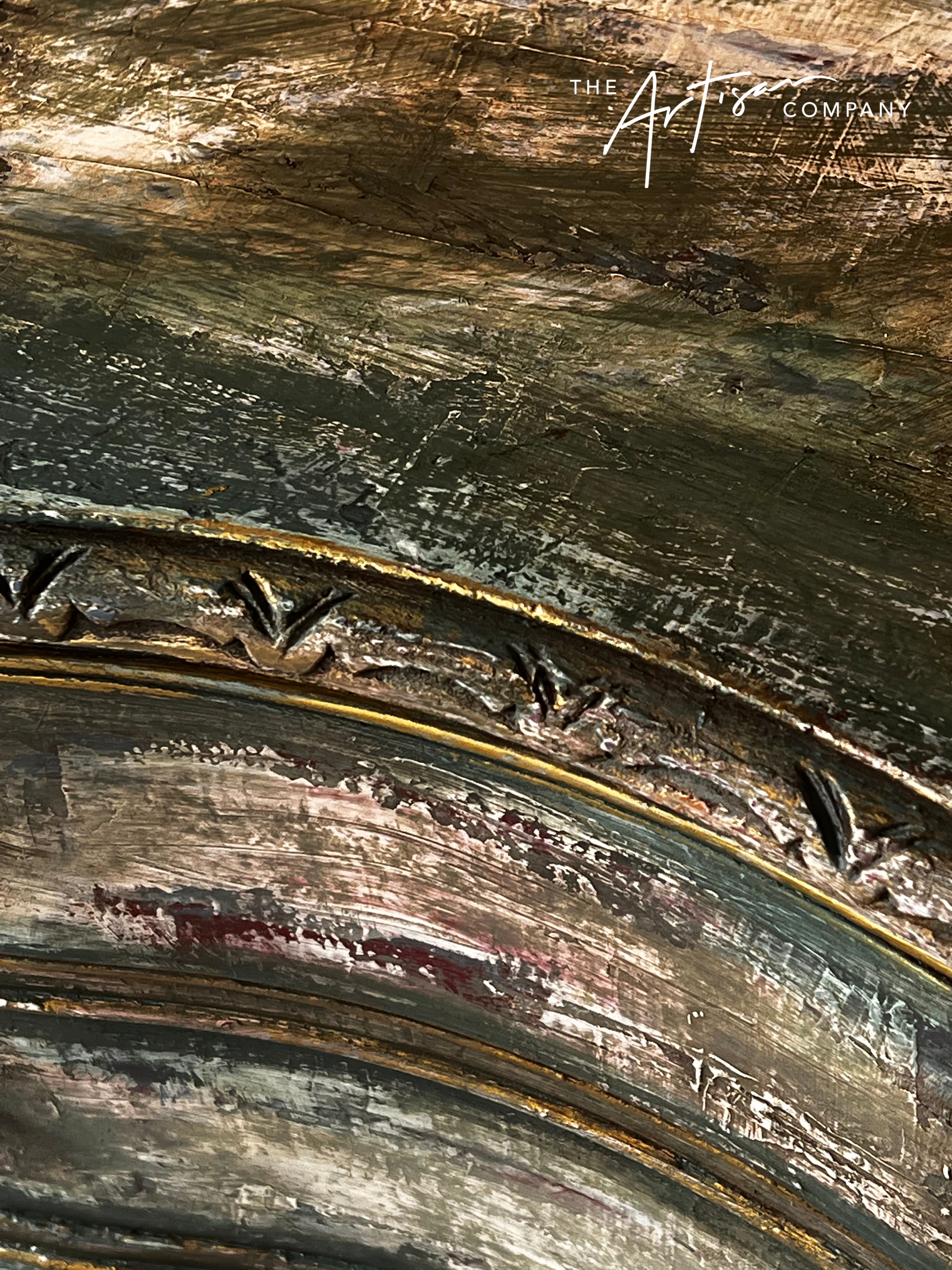 Not For Sale - Rustic Sidetable in Artisan Premium Chalk Paints and waxes