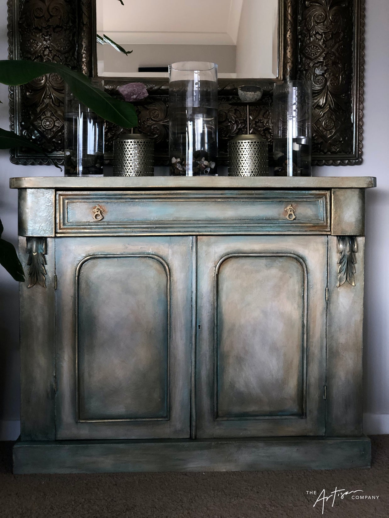 Not For Sale - Textured Rustic and aged Sideboard