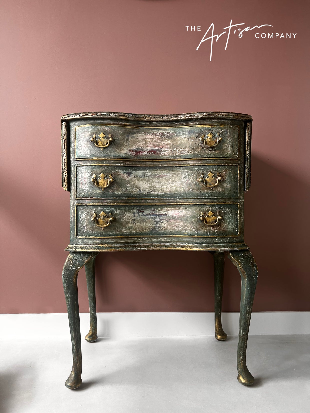 Not For Sale - Rustic Sidetable in Artisan Premium Chalk Paints and waxes