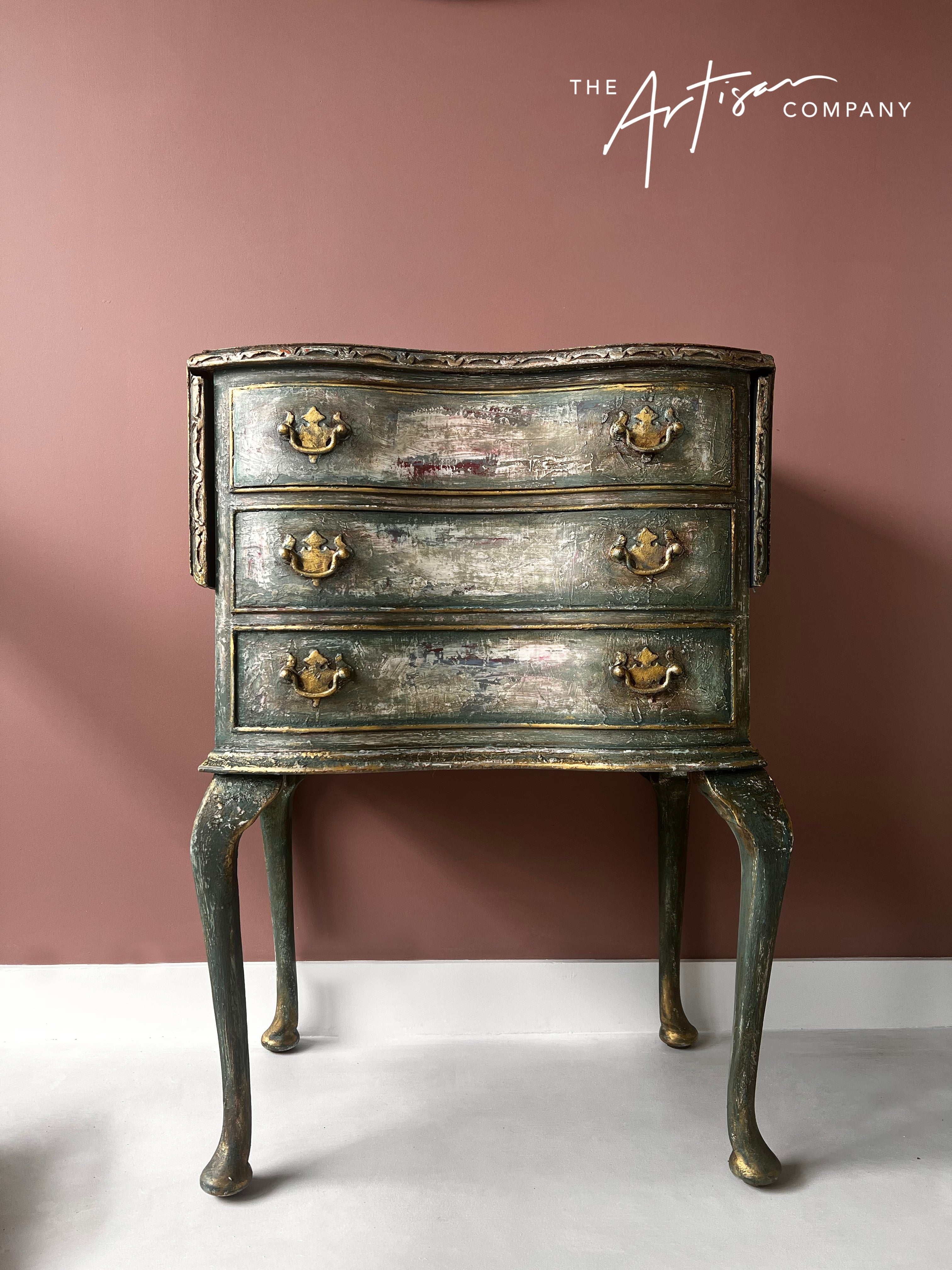 Not For Sale - Rustic Sidetable in Artisan Premium Chalk Paints and waxes