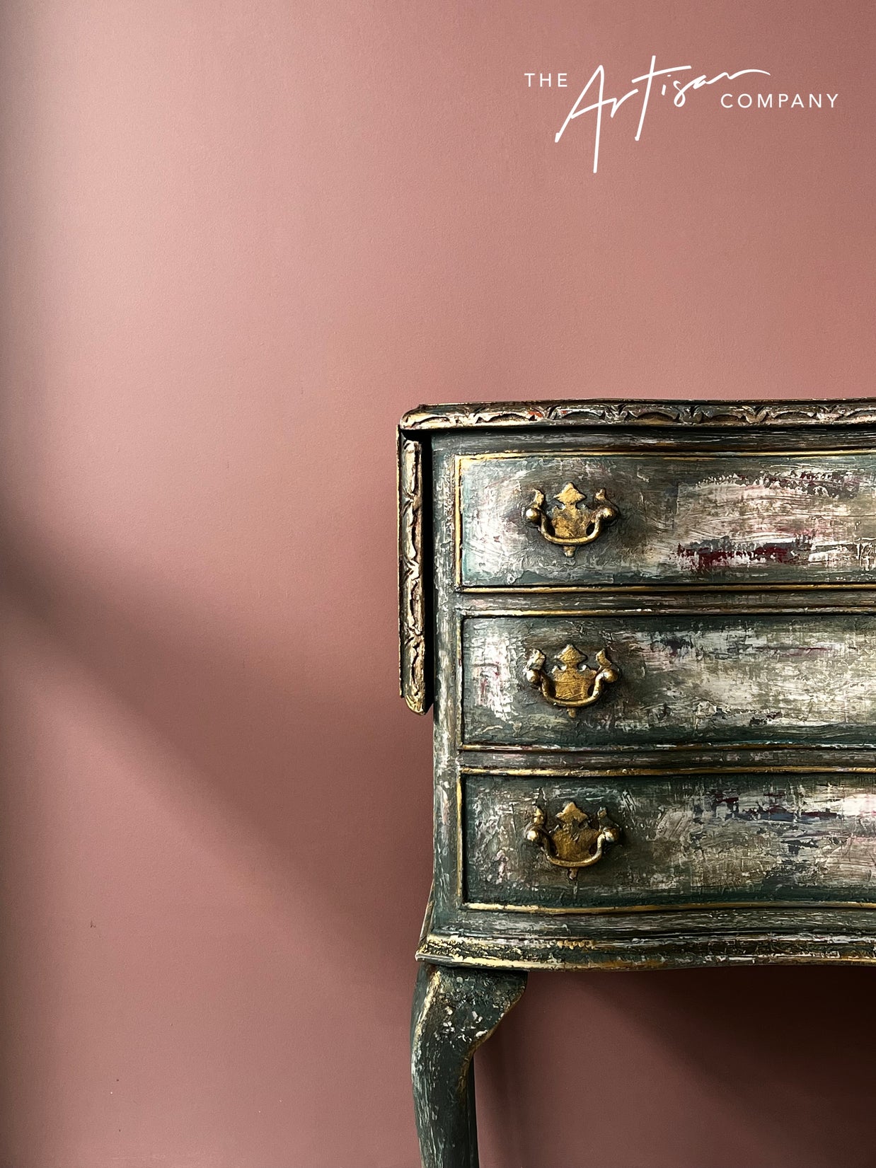 Not For Sale - Rustic Sidetable in Artisan Premium Chalk Paints and waxes