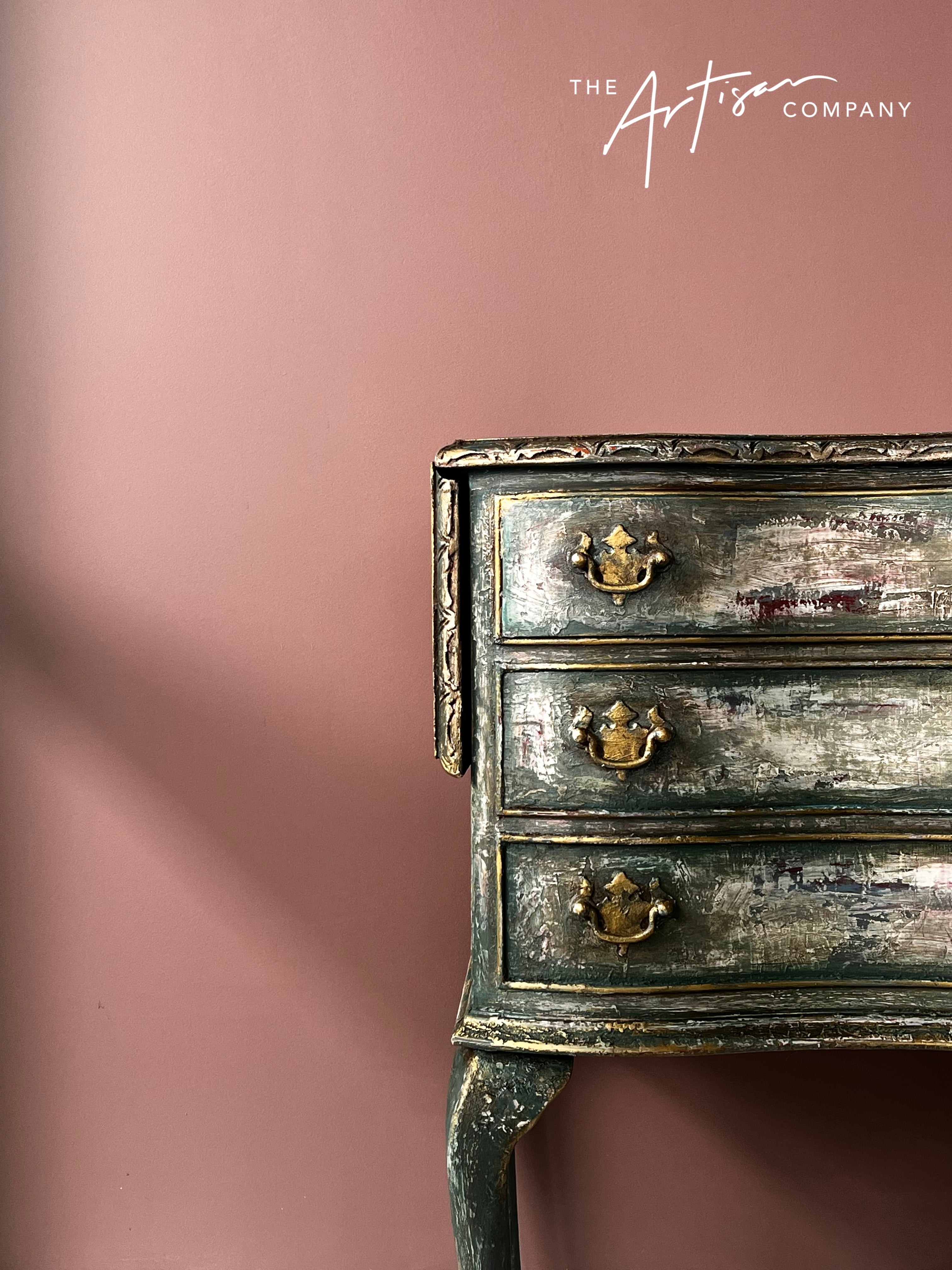 Not For Sale - Rustic Sidetable in Artisan Premium Chalk Paints and waxes