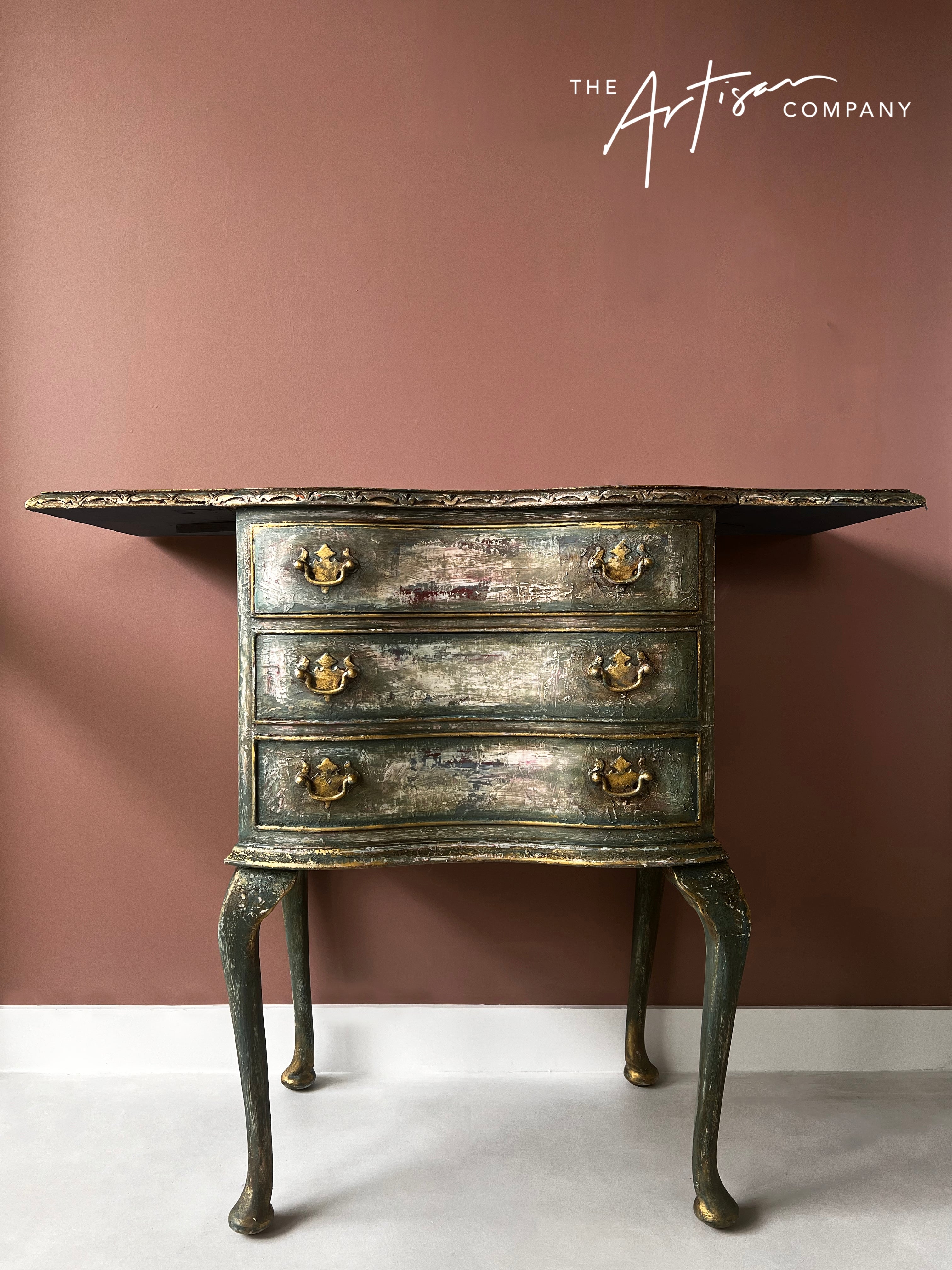 Not For Sale - Rustic Sidetable in Artisan Premium Chalk Paints and waxes