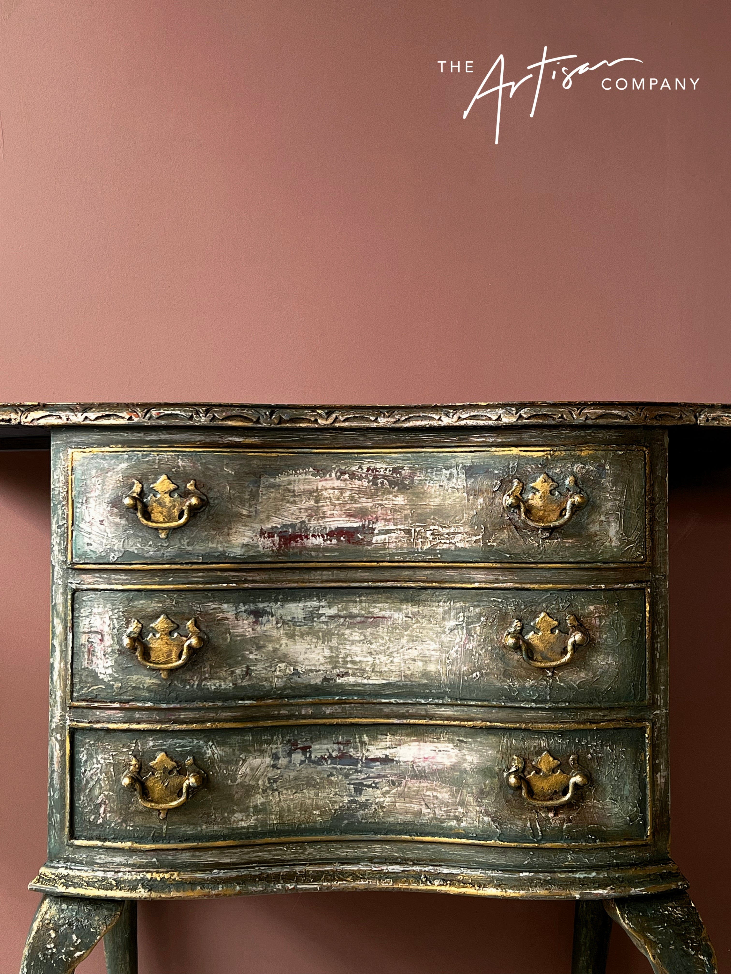 Not For Sale - Rustic Sidetable in Artisan Premium Chalk Paints and waxes
